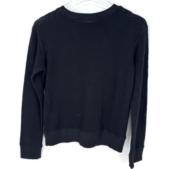 Monrow Sweater Black Small Knit - Picture 2 of 5